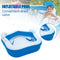 SWP07 Premium Inflatable Pool with 2 Seat Cushion - Blue