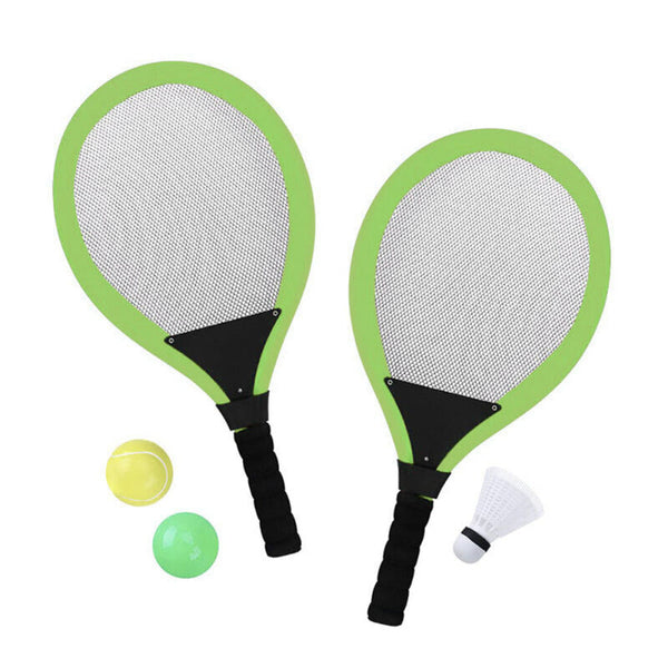 Kids Premium Tennis Racket Set - Green