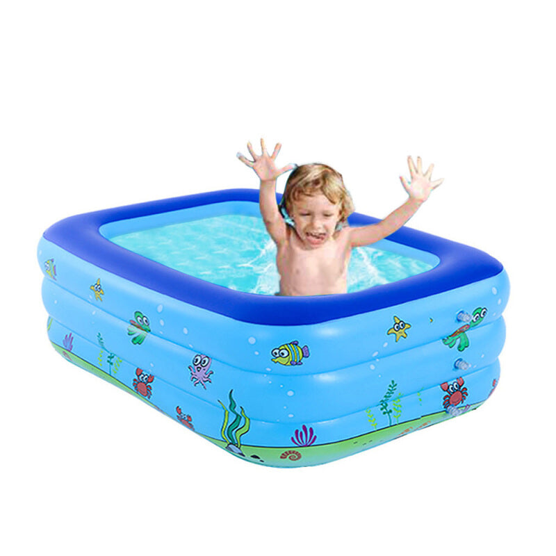 SWP09 Premium Rectangular Swimming Pool - Blue