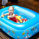 SWP10 Premium Kids Inflatable Swimming Pool - Blue