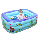 SWP12 Premium Kids Inflatable Swimming Pool - Blue