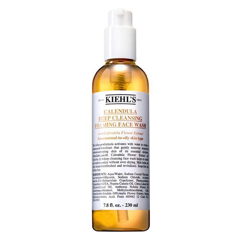 Kiehl's Calendula Foam Cleansing Gel - White