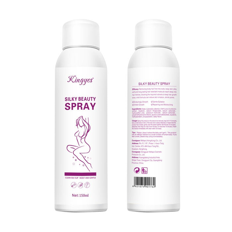 Kingyes Smooth Body Depilatory Foam - White