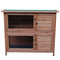 Ktaxon High Quality Wooden Poultry Pet Cage - Brown