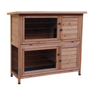 Ktaxon High Quality Wooden Poultry Pet Cage - Brown