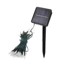 7.5M Solar Power White Light 50 LED Ice Fairy String Light Sense Lamp for Xmas Party Wedding Garden Decor