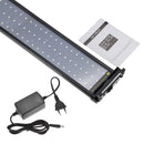 20" Extendable 11W 72 LED SMD 2835 White Blue Light 2 Modes Bracket Aquarium Fish Tank Lamp