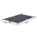 Ultra Thin Solar Charger Panel with USB Ports