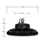 Tomshine 200W UFO High Bay Mining Industrial Ceiling Light