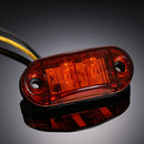 2 LEDs Side Marker Indicator Light Clearance Lamp for Car