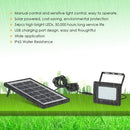 54LEDs USB Solar Powered Manual/ Light Control Flood Outdoor Light