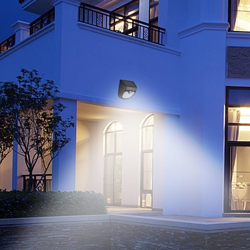 12LEDs Solar Rechargeable Motion Sensor Night Security Wall Lights