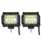 2pcs 60W 6000K Car Work Light Bar Driving Headlight Lighting