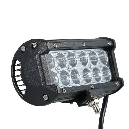 1pcs 36W Car Work Light Bar 6000K Lighting(Spot Beam)