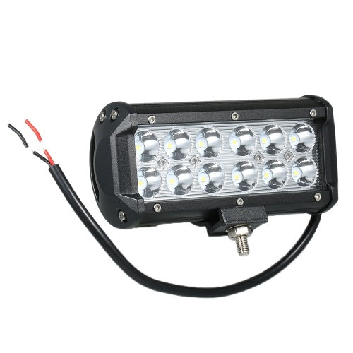 1pcs 36W Car Work Light Bar 6000K Lighting(Spot Beam)