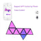 9PCS RGBW Smart Tangram Landscape LED Light Puzzle (APP Controller Version)