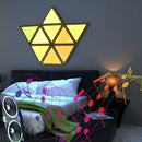 9PCS RGBW Smart Tangram Landscape LED Light Puzzle (APP Controller Version)