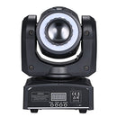 30W 8 Gobos Stage Light Rotating RGBW Spotlight Mini Moving Head Lamp