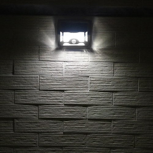 66 LEDs Solar Light PIR Motion Sensor Wall Lamp