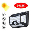 66 LEDs Solar Light PIR Motion Sensor Wall Lamp