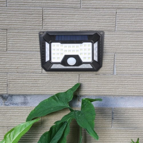 66 LEDs Solar Light PIR Motion Sensor Wall Lamp