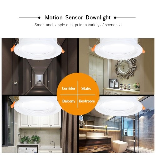 Motion Sensor LED Light Auto Switch Ceiling Lamp