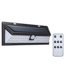 90 LEDs Solar Wall Light With Remote Control