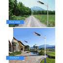 6V 20W LED Solar Powered Wall Street Light PIR Motion Outdoor Garden Lamp