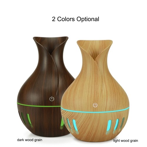 DC5V 2W 130ml USB Cool Mist Air Humidifier 7 Color Changing Light for Office Home Bedroom Living Room Study Yoga Spa