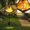 Solar LED Simulate Flame Light Lawn Lantern Lamp Waterproof Outdoor Lights