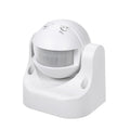 Wall Mounted Infrared Detector Movement Switch IP44 Outdoor PIR Motion Sensor Light Switch with Adjustable Time Delay 180° Induction Angle