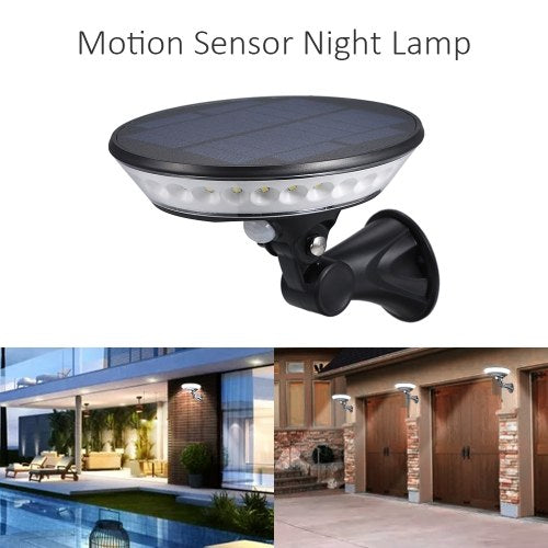 29 LEDs Solar Wall Light 360 Degree Bright Lighting PIM Motion Sensor Night Lamp Outdoor Waterproof Lighting for Garden Street Fence Secure