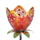 Solar LED Flower Light Lawn Lantern Flame Lamp