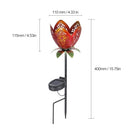 Solar LED Flower Light Lawn Lantern Flame Lamp