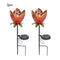 Solar LED Flower Light Lawn Lantern Flame Lamp