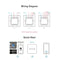 SONOFF T0 AC100-240V WIFI Wall Switch Intelligent Wall Touching Light Switch For Intelligent Home