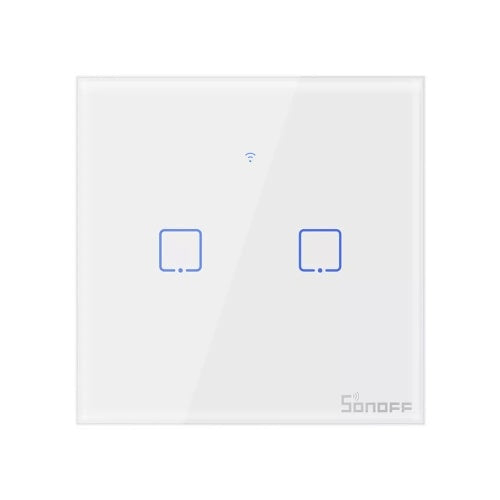 SONOFF T0 AC100-240V WIFI الجدار التبديل ذكي الجدار لمس مفتاح الإضاءة للمنزل الذكي