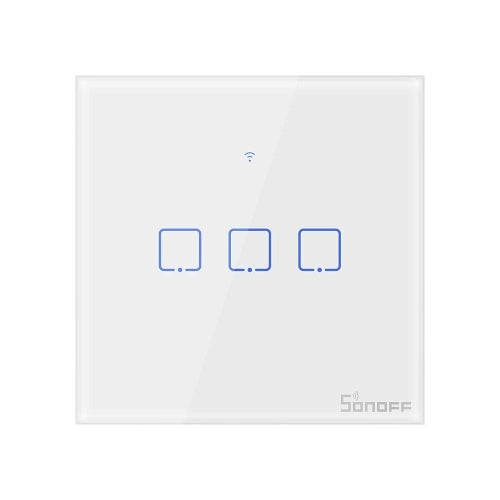 SONOFF T0 AC100-240V WIFI Wall Switch Intelligent Wall Touching Light Switch For Intelligent Home