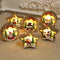 Portable Delicate Christmas Decoration Wooden Lighting