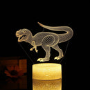 3D Dinosaur Night Light 3D Led Illusion Lamp