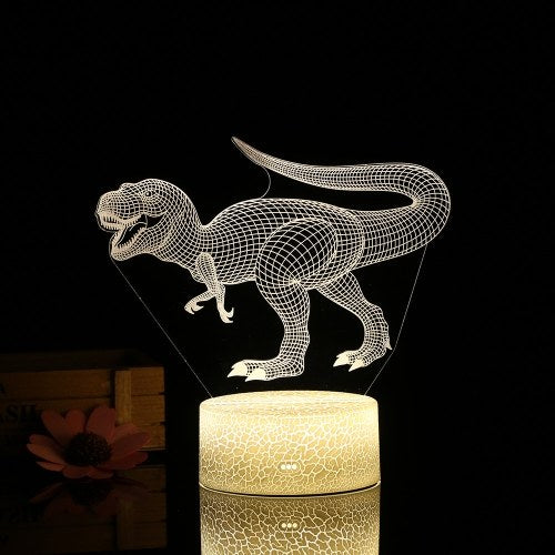 3D Dinosaur Night Light 3D Led Illusion Lamp