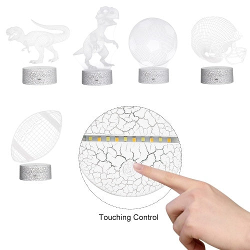 3D Dinosaur Night Light 3D Led Illusion Lamp