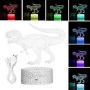 3D Dinosaur Night Light 3D Led Illusion Lamp