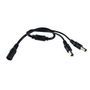 1 Female to 2 Male Splitter 2 Way Plug Cable Connector 5.5mm * 2.1mm 12V DC Adapter for CCTV Camera L-ED Strip