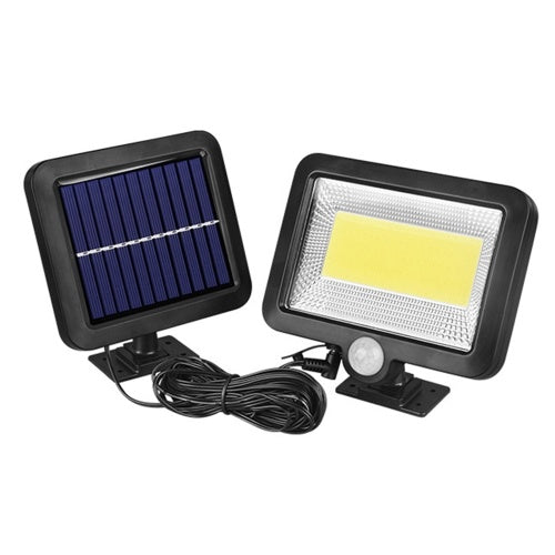 100COB Solar Energy Wall Mounted Night Lamp Motion Light Sensor Outdoor Waterproof Garden Security Light