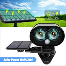 Solar Energy Owl Floodlight PIR Sensoring Motion And Light Detected