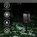 Solar Hollow-out Folding Light IPX65 Lantern Lamp Light Control White Light