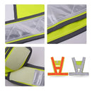 SFVest  High Visibility Reflective Vest Reflective Safety Strap Vests