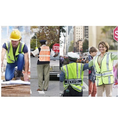 SFVest  High Visibility Reflective Vest Reflective Safety Strap Vests