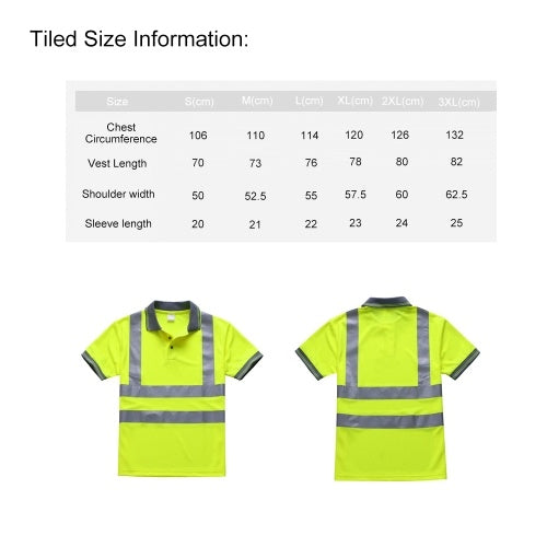 T-shirt Work Safety Clothing Work wear Dry Fit T-shirt